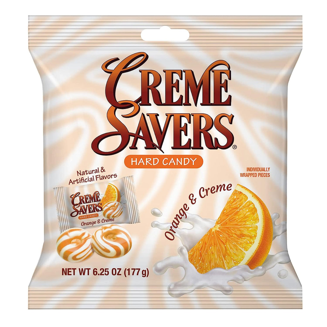 Creme Savers Orange and Cream