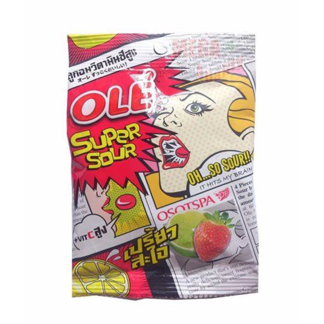 Ole Super Sour Strawberry Lime