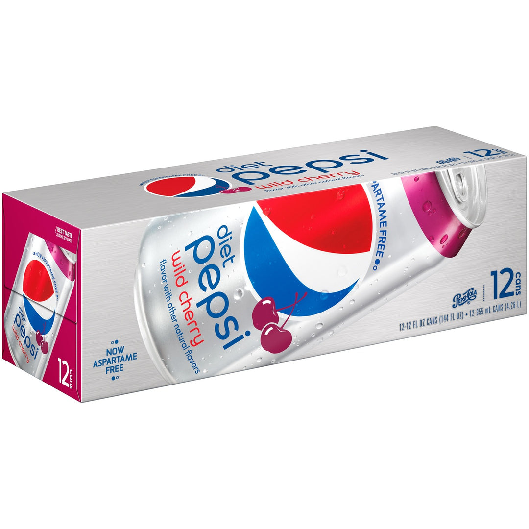 Pepsi - Diet Wild Cherry 12 Pack