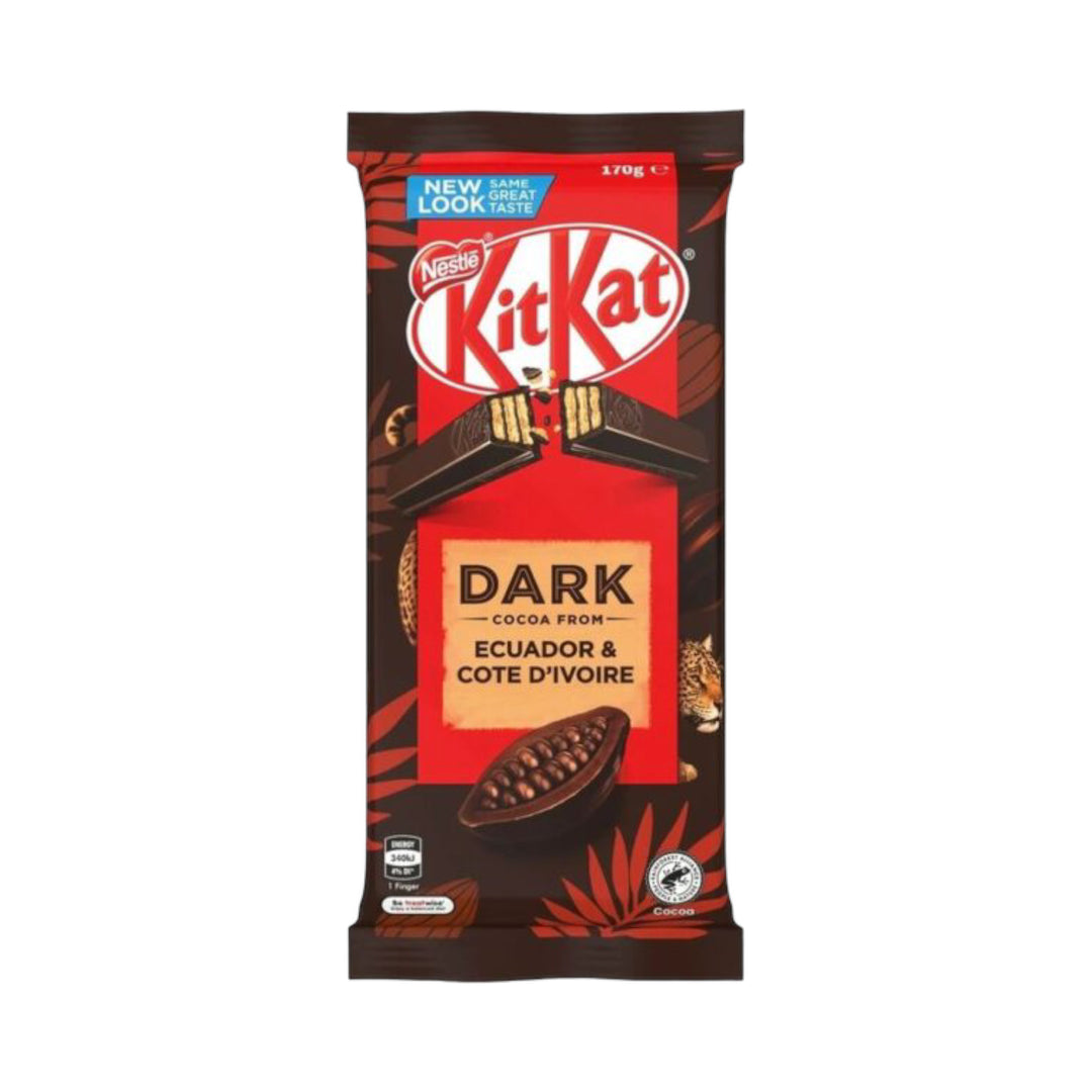 Kit Kat dark cocoa from Ecuador 170g