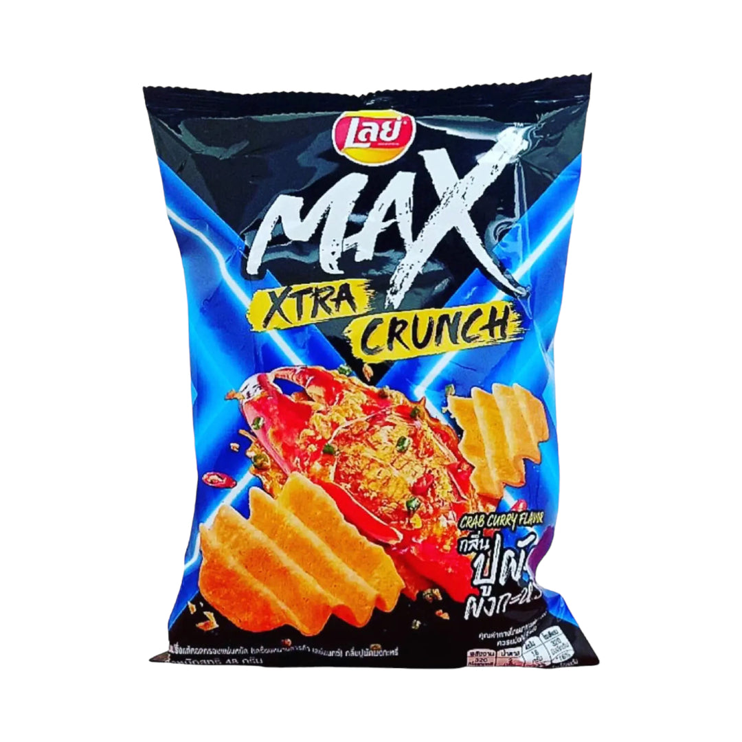 Lays Xtra crunch - crab curry 71g (Thailand)
