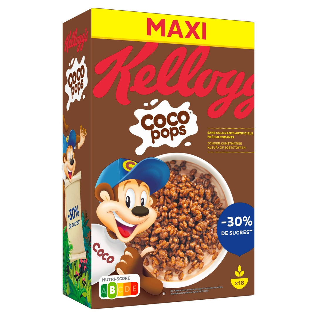Kellogs Coco Pops Cereal 550g - France/Belgium