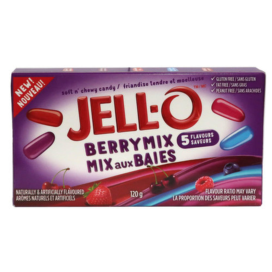 Jell-O Soft N Chewy Berry Mix