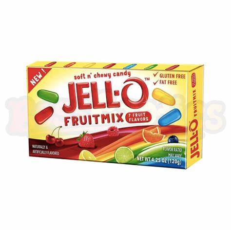 Jell-O Soft N Chewy Fruit Mix