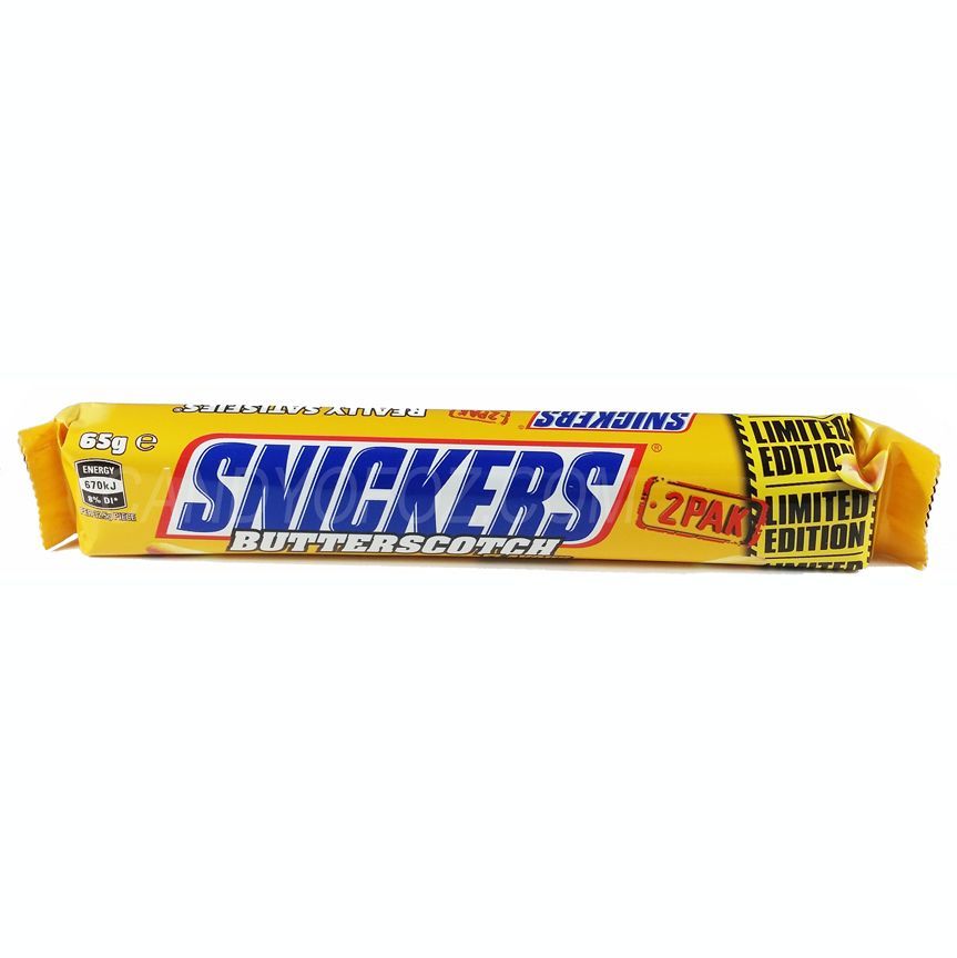 Snickers Butterscotch Share Size
