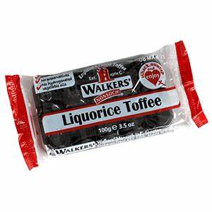 Walker's Toffee Licorice