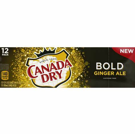 Canada Dry - Bold Ginger Ale 12 pack
