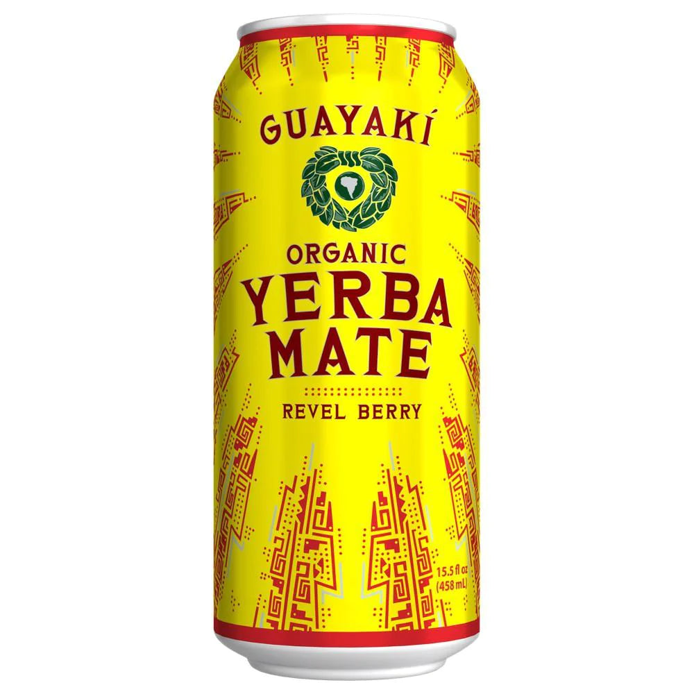 Guayaki Yerba Mate Revel Berry 458ml