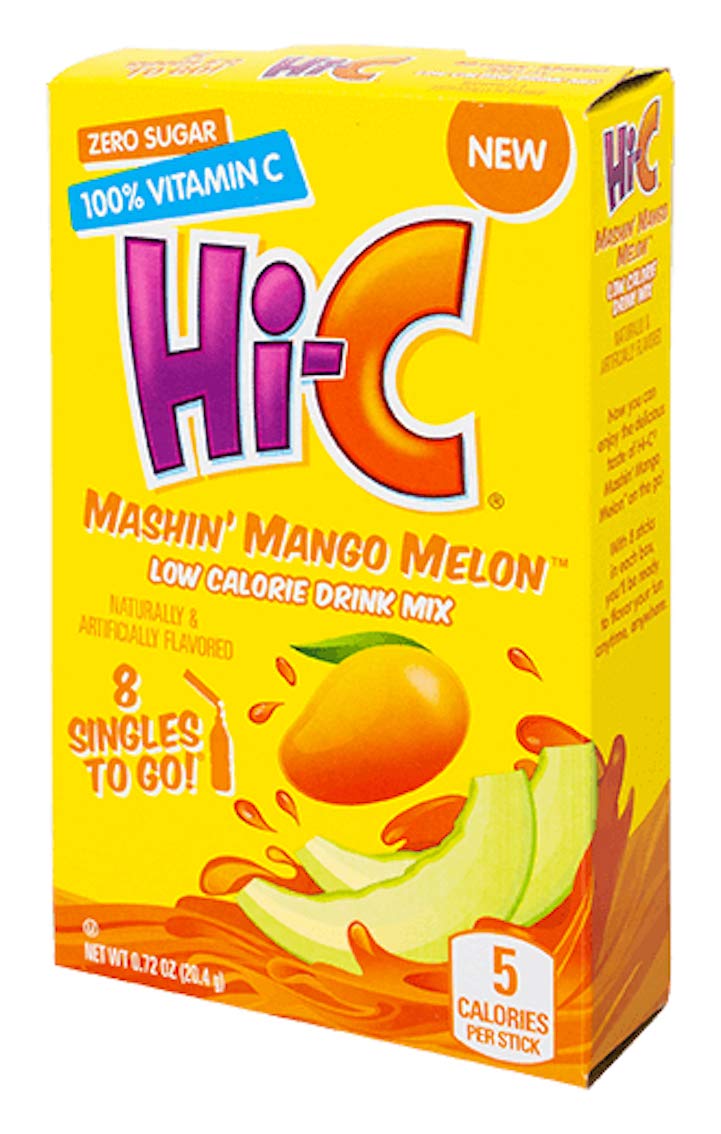 Hi-C Mashin’ Mango Melon Zero Sugar Low Calorie Drink Mix