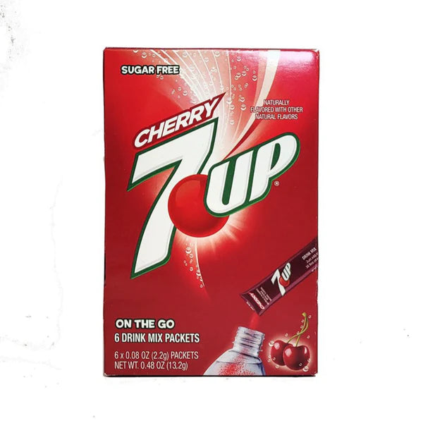 7UP Cherry Sugar Free On The Go Packets
