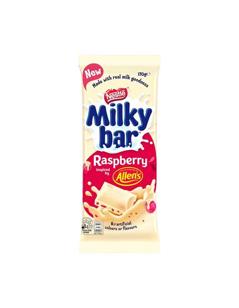 Milky Bar Raspberry yeg exotic