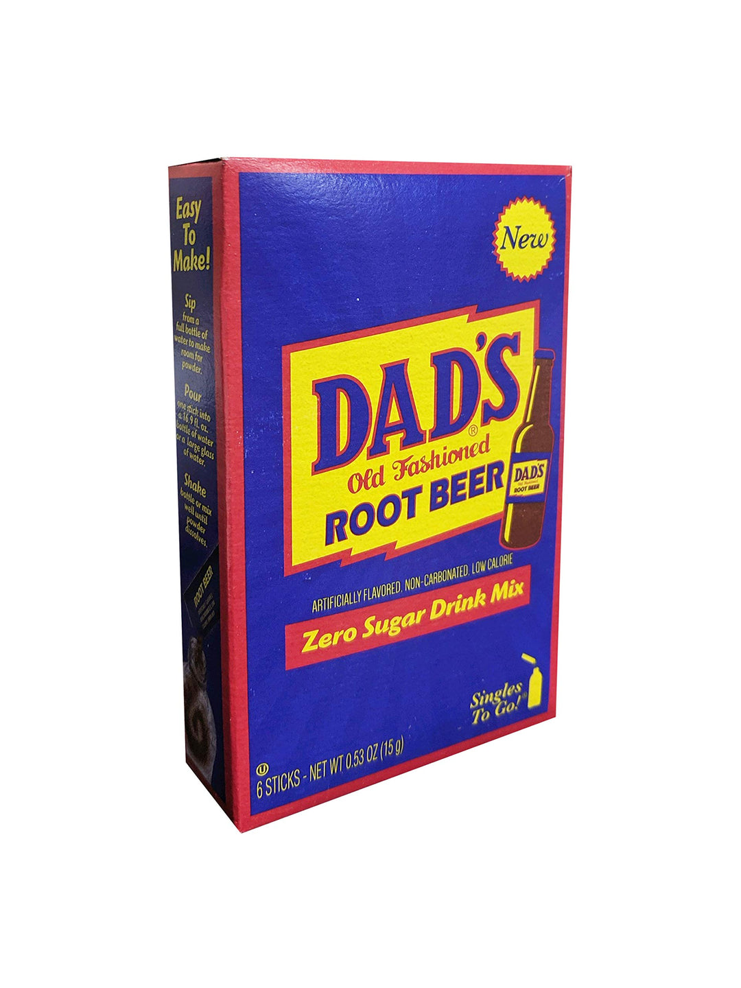 Dad’s Root Beer Zero Sugar Singles To Go