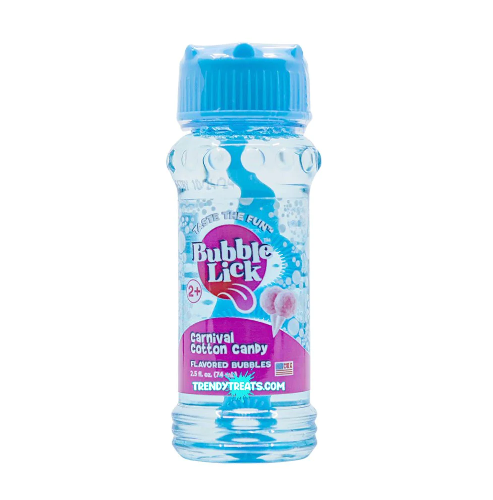 Bubble lick Flavoured Bubbles cotton candy