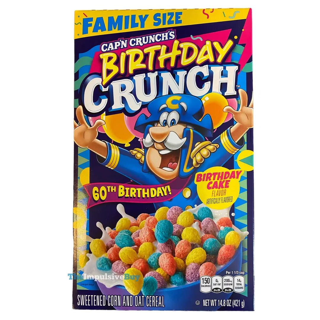 Cap'n Crunch's Birthday Crunch Family Size