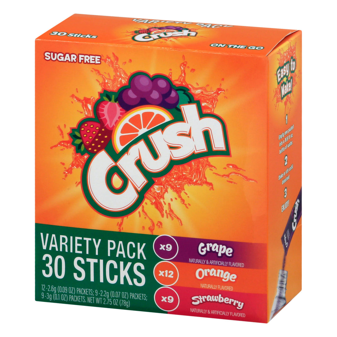 Crush On The Go Sugar Free Mix Packets