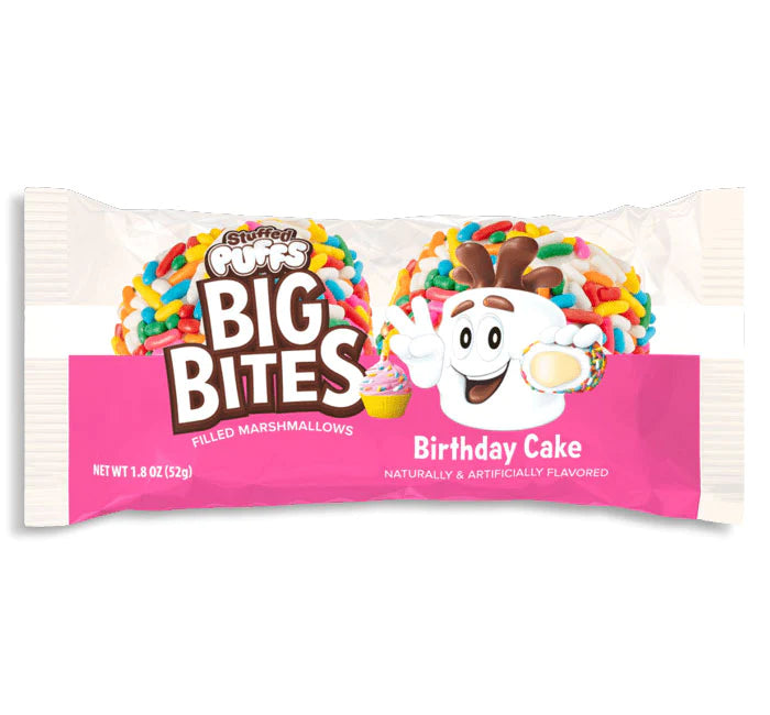 Stuffed Puffs Big Bites Birthday Cake twin pack