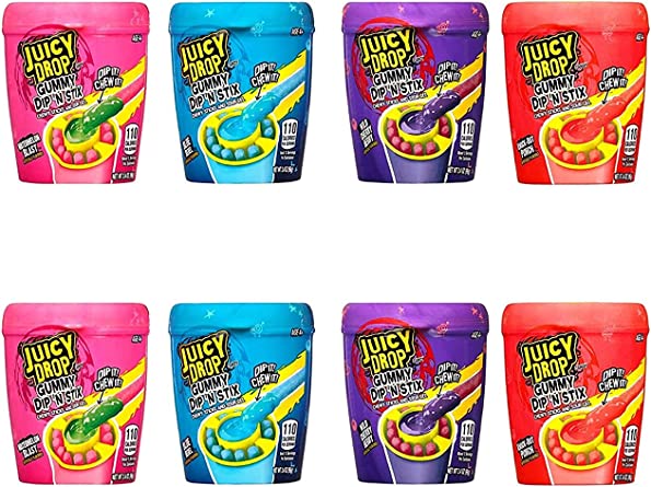 Topps Juicy Drop Gummy Dip’N’Stick