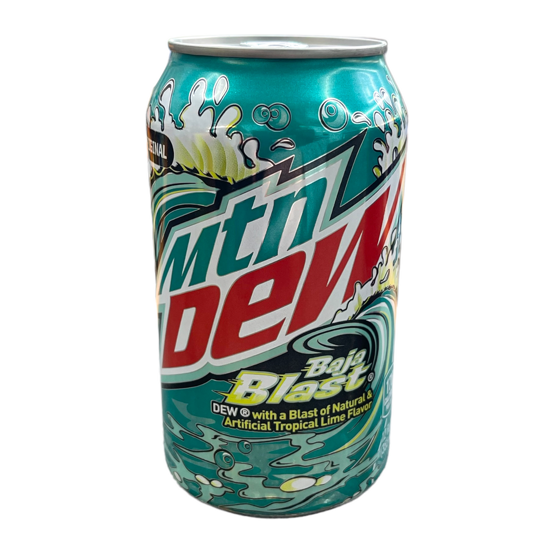 Mtn Dew - Baja Blast Can