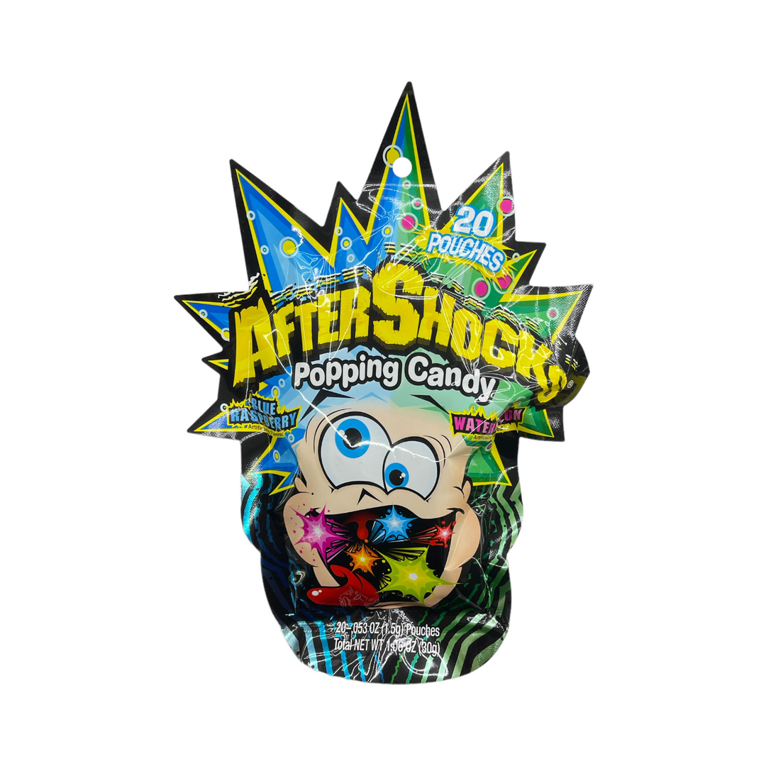 After Shocks Popping Candy - Blue Raspberry Watermelon
