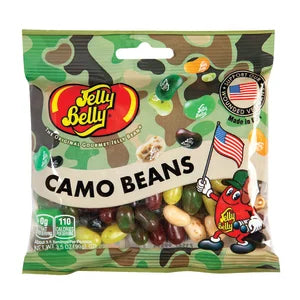 JELLY BELLY CAMO BEANS JELLY BEANS 3.5 OZ