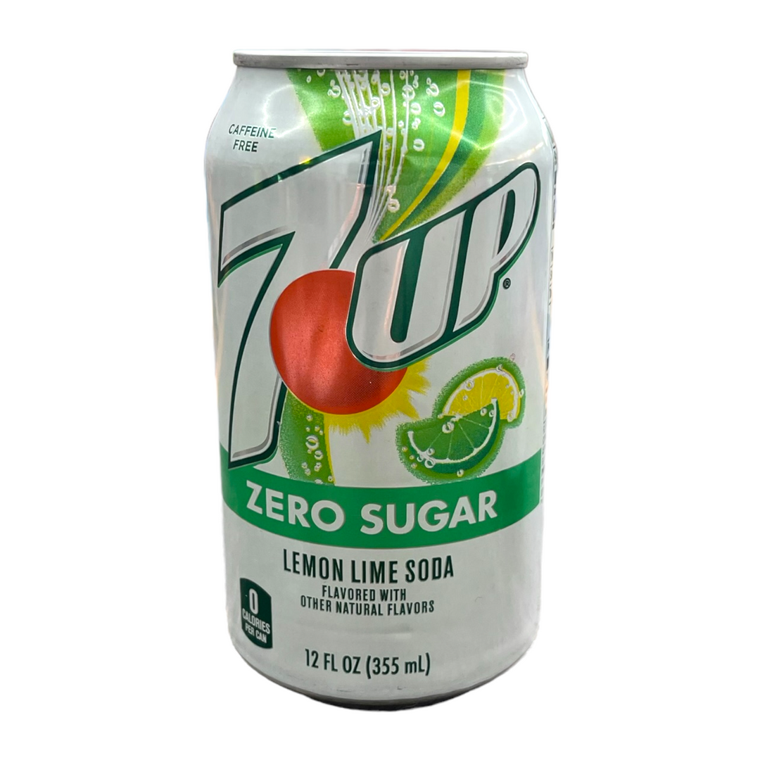 7UP Lemon Lime Zero Sugar Can