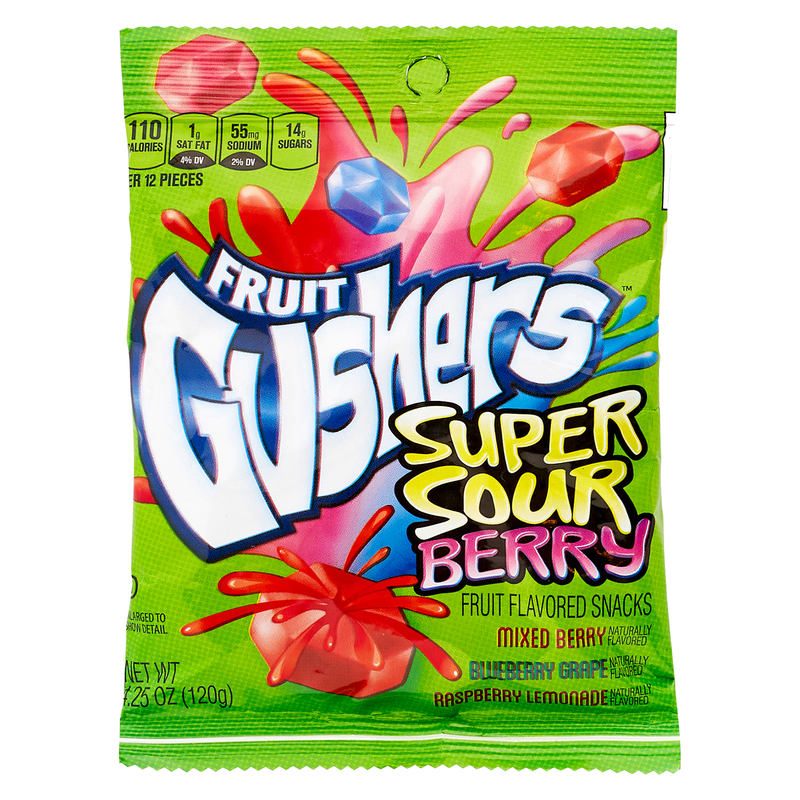 Gushers Super Sour Berry