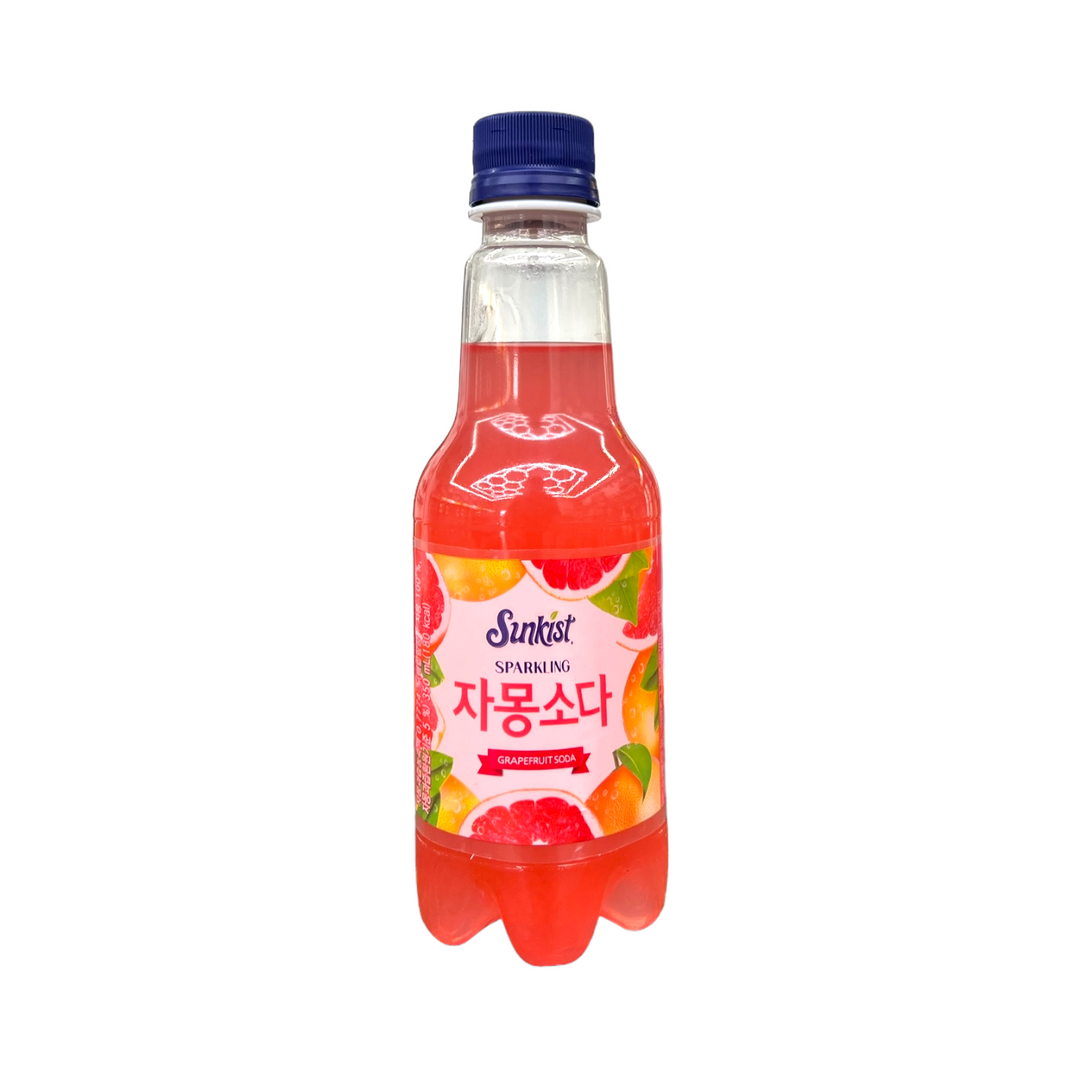 Sunkist Sparkling Grapefruit Soda (Korea)
