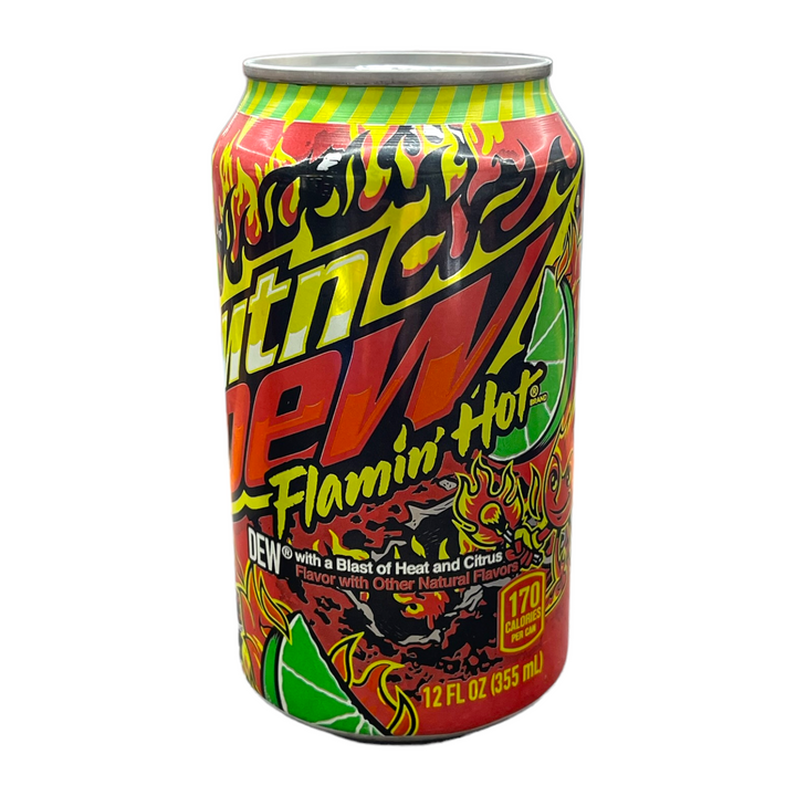 Mtn Dew - Flamin Hot Can