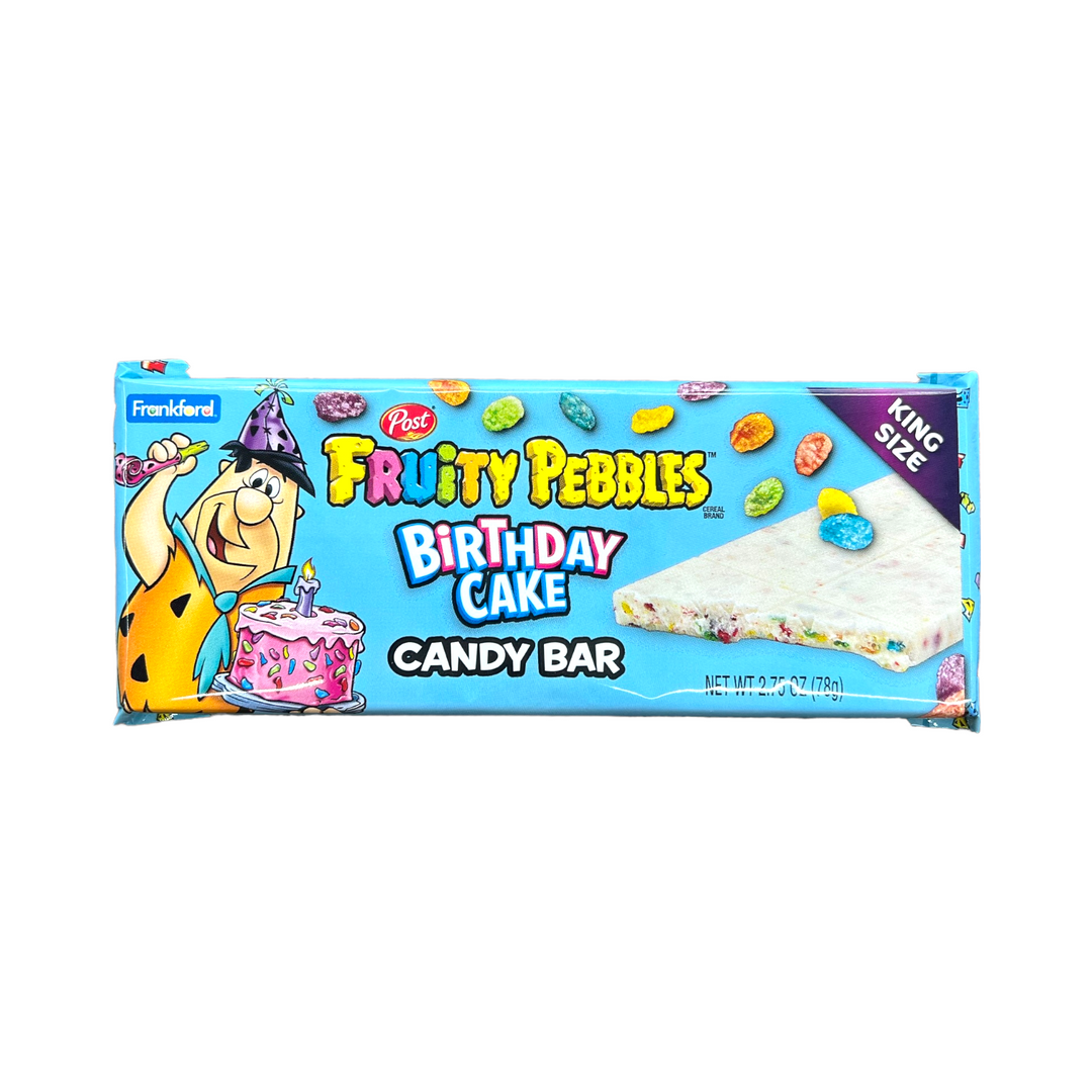 Fruity Pebbles Birthday Cake King Size Candy Bar 78g