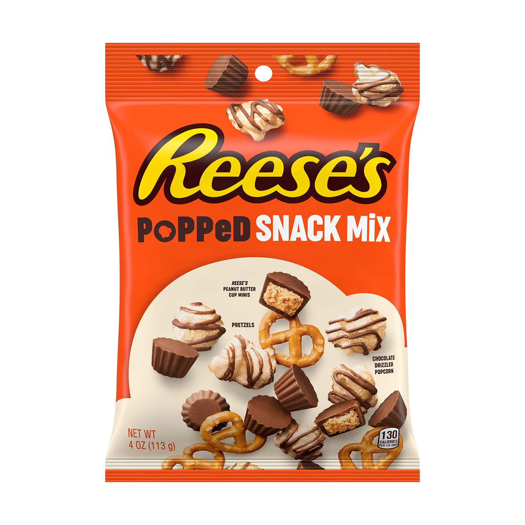 Reese’s snack mix popped peg bag 4 oz