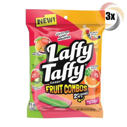 Laffy Taffy Fruit Combos Peg Bag 6oz