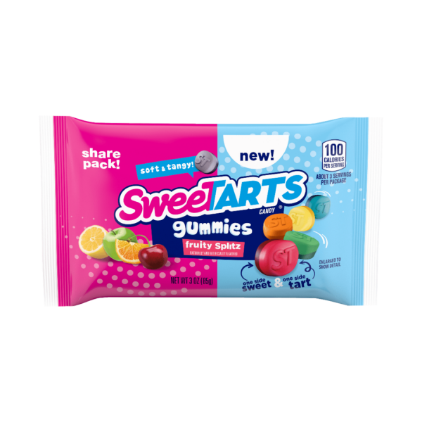 Sweetarts Gummies Fruity Split